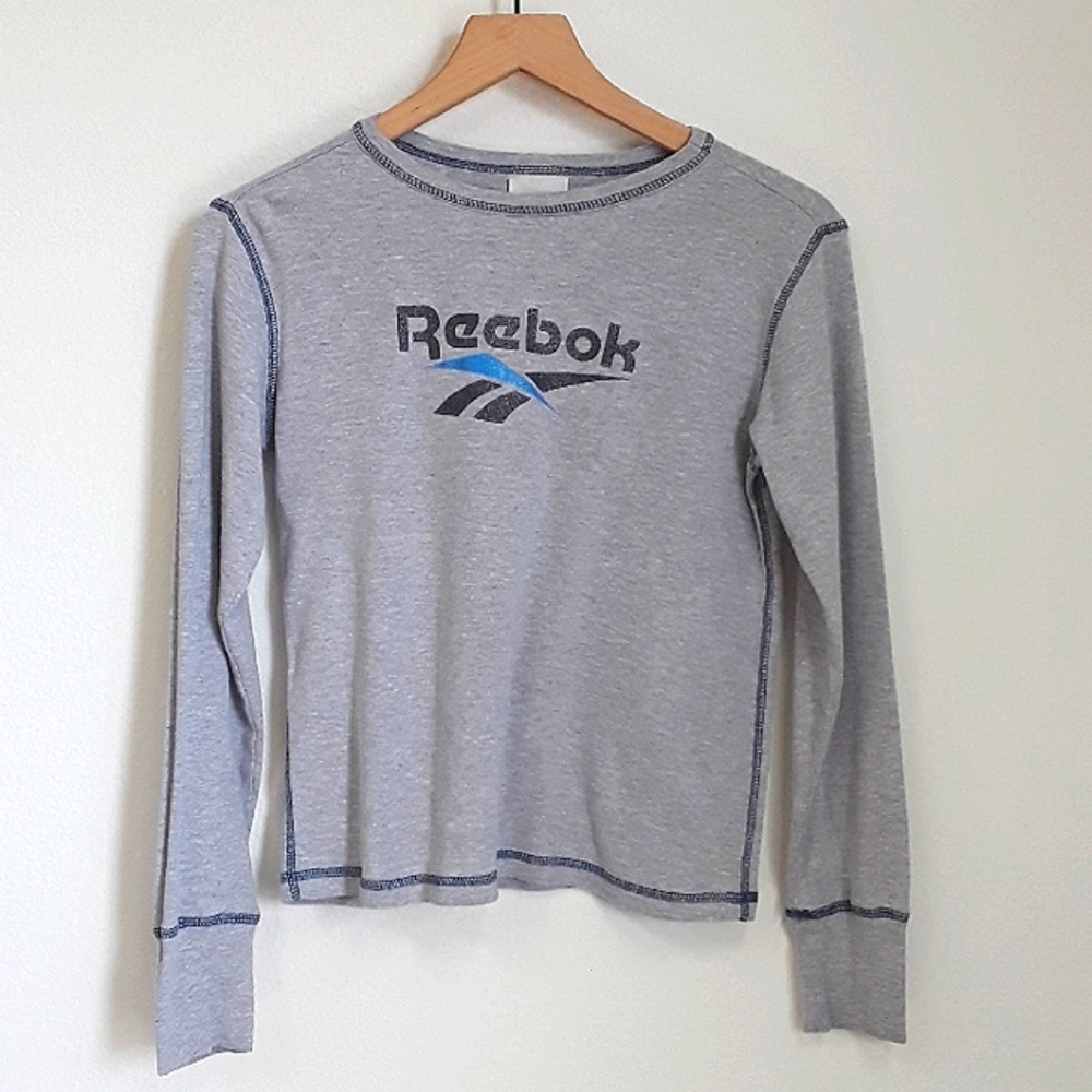Reebok - Medium Grey Long Sleeve T-shirt